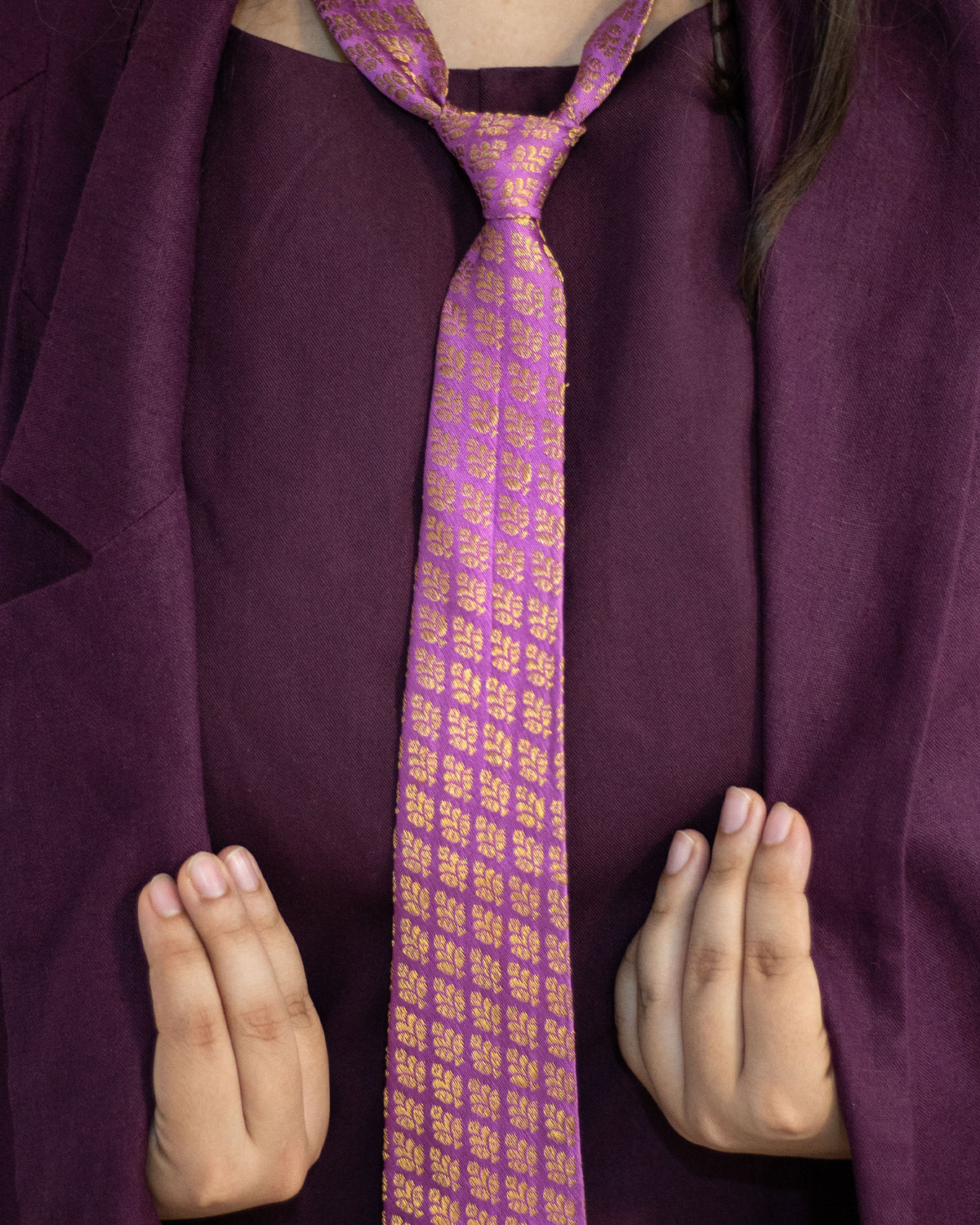 Soft Launch - Banarasi Silk Tie