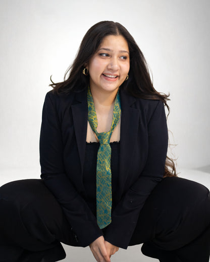 Touch Grass -  Brocade Tie